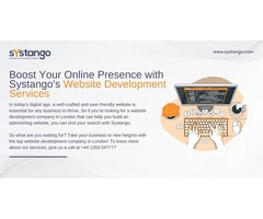 Boost Your Online Presence with Systango's Website Development Services