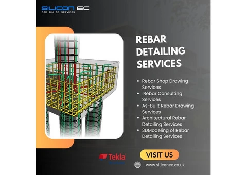 Best Rebar Detailing Services Birmingham, UK at a very low price