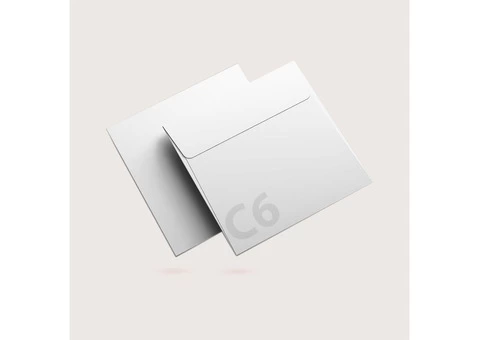 C6 Plain Envelopes Printing Shop in UK