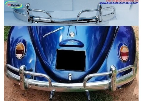 Bumper Volkswagen Beetle USA style (1955-1972) by stainless steel - 2/4