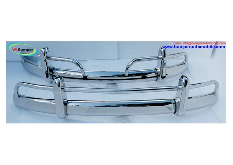 Bumper Volkswagen Beetle USA style (1955-1972) by stainless steel - 3/4