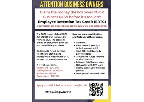 ATTENTION BUSINESS OWNERS