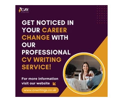 Get Noticed in Your Career Change with Our Professional CV Writing Service!