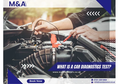 What is a Car Diagnostics test and Pros of a car Diagnostics - M and A Motors - 2/2