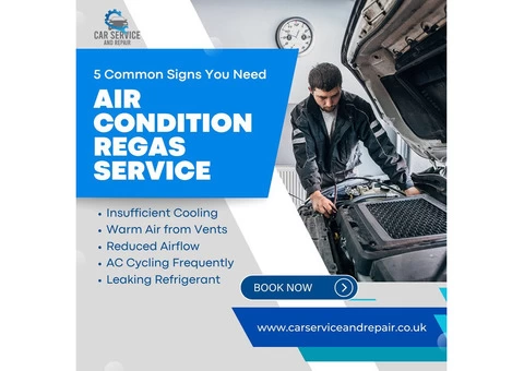 5 Common Signs You Need Air Condition Regas Service