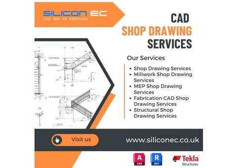 Best CAD Shop Drawing Services London, UK at a very low price