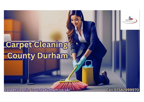 Affordable Carpet Cleaning Services in County Durham
