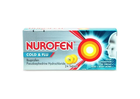 Buy Nurofen Cold And Flu 24 Tablets– Pharmazon Direct