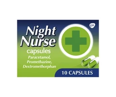 Buy Night Nurse 10 Capsules – Pharmazon Direct