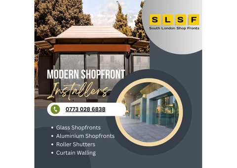 Expert Installation for Shop Fronts in London - South London Shop Fronts