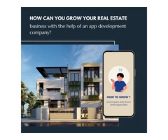 How can you grow your real estate business with the help of an app development company?