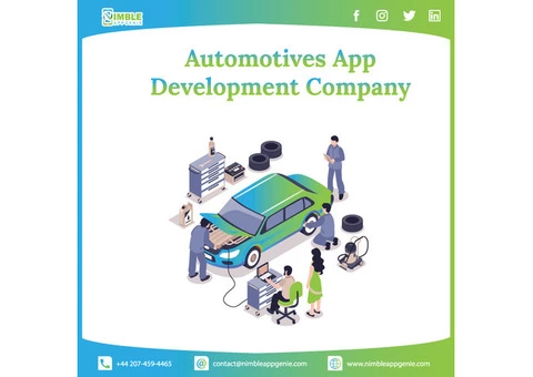 Automotive App Development Company- Nimble AppGenie