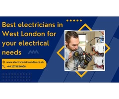 Best electricians in West London for your electrical needs