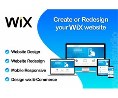 Create or redesign your wix website
