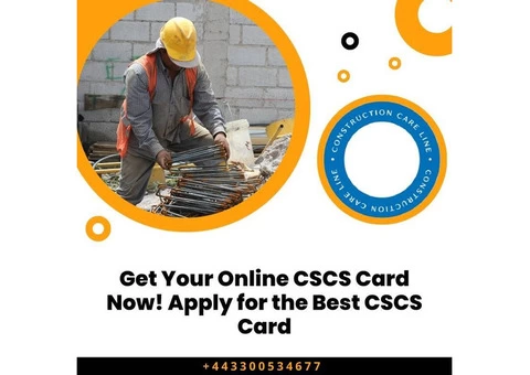 Get Your Online CSCS Card Now! Apply for the Best CSCS Card