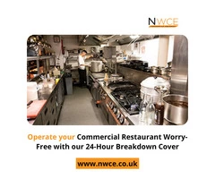 Operate your Commercial Restaurant Worry-Free with our 24-Hour Breakdown Cover