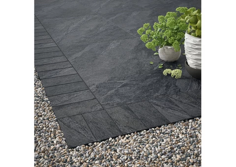 Dark Grey Porcelain Slabs