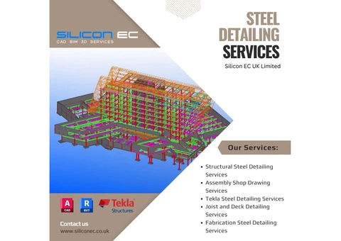 Top Steel Detailing Services in the City of London, UK at a very low price
