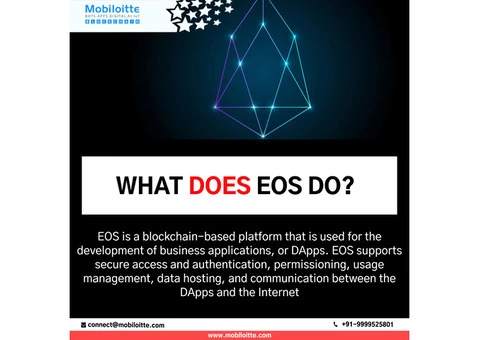 Transform Your Business with Mobiloitte's Top-notch EOS Blockchain Development!
