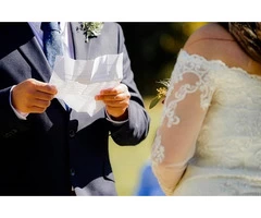 Reading and Vows in Amalfi Coast