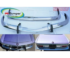 BMW 2000 CS bumpers (1965-1969) by stainless steel