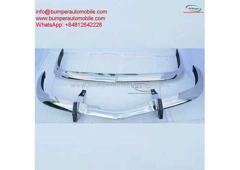BMW 2000 CS bumpers (1965-1969) by stainless steel - 2/4