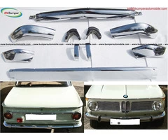 BMW 2002 bumper (1968-1970) by stainless steel (BMW 2002 Stoßfänger)