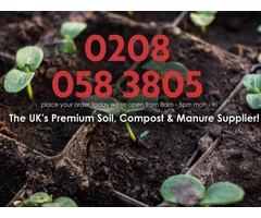 Topsoil and  Mushroom compost for garden plants