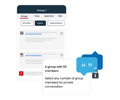 How does Arkchat make business communication seamless and efficient?