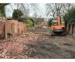 mini and micro digger hire with driver