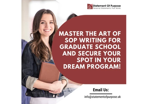 Get The Best SOP Writing Help in UK