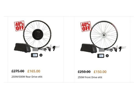 Create Your Dream Electric Bike: Design Your Own Conversion Kit with Cyclotricity