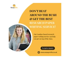 Get the high quality Research Paper Writing Service in UK