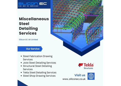 Top Miscellaneous Steel Detailing Services in the City of London, UK at a very low cost