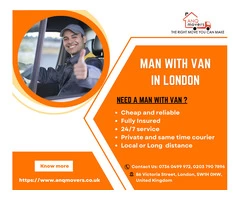 Reliable Man and Van Services in Enfield - AnQ Movers