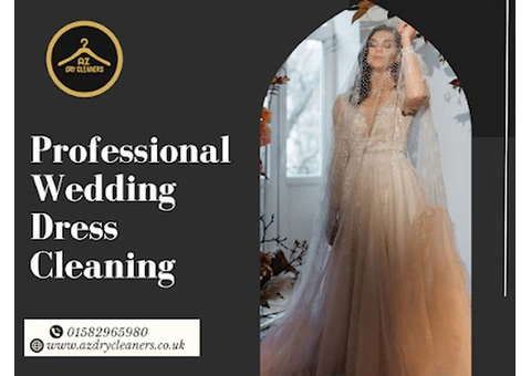 Professional Wedding Dress Cleaning In Hitchin