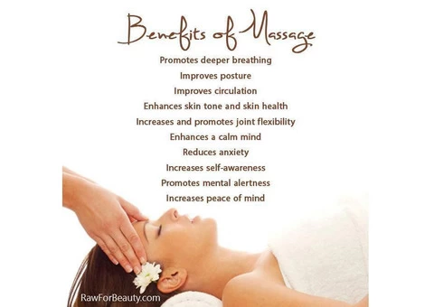 Full body oil massage