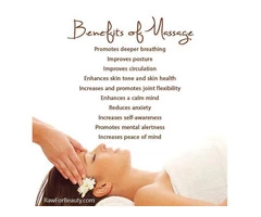 Full body oil massage