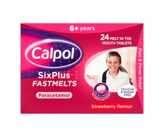Best Calpol Sixplus FastMelts Strawberry – Pharmazon Direct