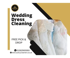 Wedding Dress Cleaning Services In Luton