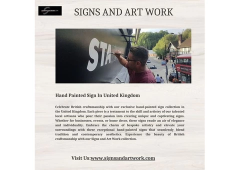 London's Hand-Painted Signage: A Stroke of Artistry