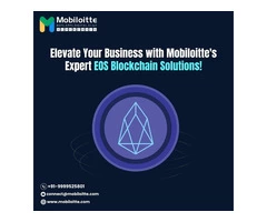 Elevate Your Business with Mobiloitte's Expert EOS Blockchain Solutions!