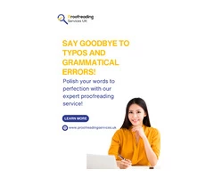 High-Quality Proofreading Services from the UK