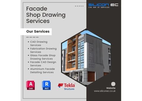 Best Facade Shop Drawing Services in York, UK at a very low cost