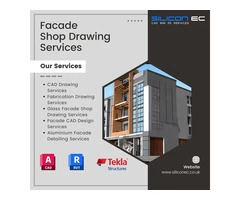 Best Facade Shop Drawing Services in York, UK at a very low cost