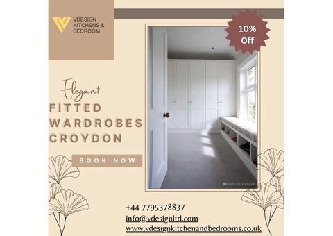 Limited Time Offer: Get 10% Off on Your Dream Fitted Wardrobe in Croydon! ????