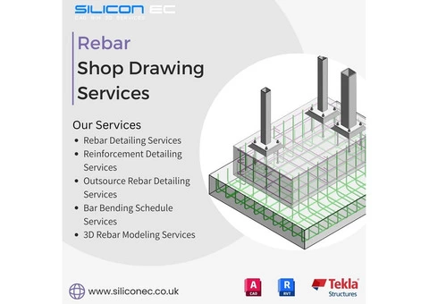 Best Rebar Shop Drawing Services in Swindon, UK at a very low cost