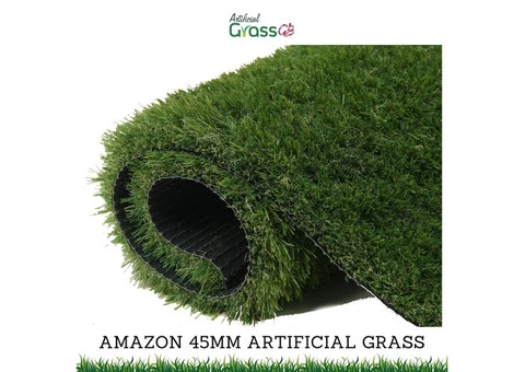 Get a Green Oasis High-Quality Amazon 45mm Artificial Grass