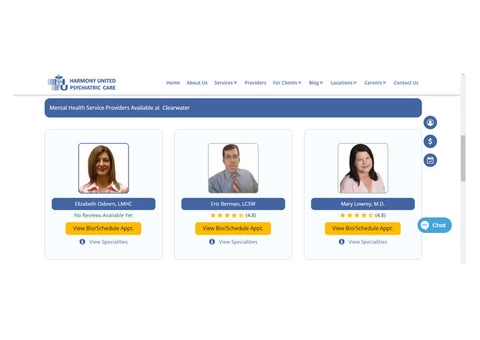 Psychologist in Clearwater and Therapist in Clearwater