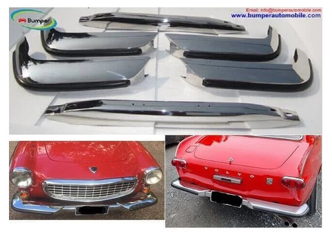 Volvo P1800 S/ES bumper (1963–1973) by stainless steel - 1/4